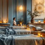 découvrez l'univers capturant de « blue sun palace » à new york à travers l'objectif de constance tsang. plongez dans une expérience sensorielle inégalée où le bien-être et la sérénité se rencontrent dans un salon de massage unique.