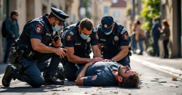 un homme de 55 ans a été sauvé in extremis par les policiers de castres après avoir subi un arrêt cardiaque. grâce à 20 minutes de massage cardiaque intensif, les agents ont réussi à lui redonner vie, démontrant ainsi l'importance de la formation à la réanimation. découvrez les détails de cet acte héroïque.