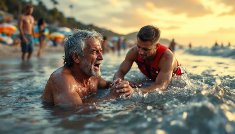 tragédie à valras-plage : un homme de 67 ans se noie, et malgré 40 minutes de massage cardiaque intensif, il ne parvient pas à être sauvé. retour sur cet événement tragique et ses circonstances.