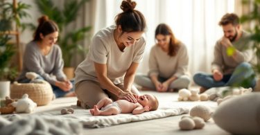 plongez dans l'univers apaisant des ateliers de massage pour bébés et découvrez comment ces moments de bien-être favorisent le lien parent-enfant, améliorent la digestion et apaisent les coliques. offrez à votre petit trésor une expérience relaxante et bénéfique pour son développement.