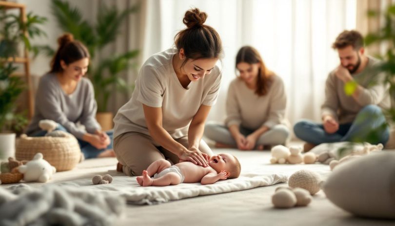 plongez dans l'univers apaisant des ateliers de massage pour bébés et découvrez comment ces moments de bien-être favorisent le lien parent-enfant, améliorent la digestion et apaisent les coliques. offrez à votre petit trésor une expérience relaxante et bénéfique pour son développement.