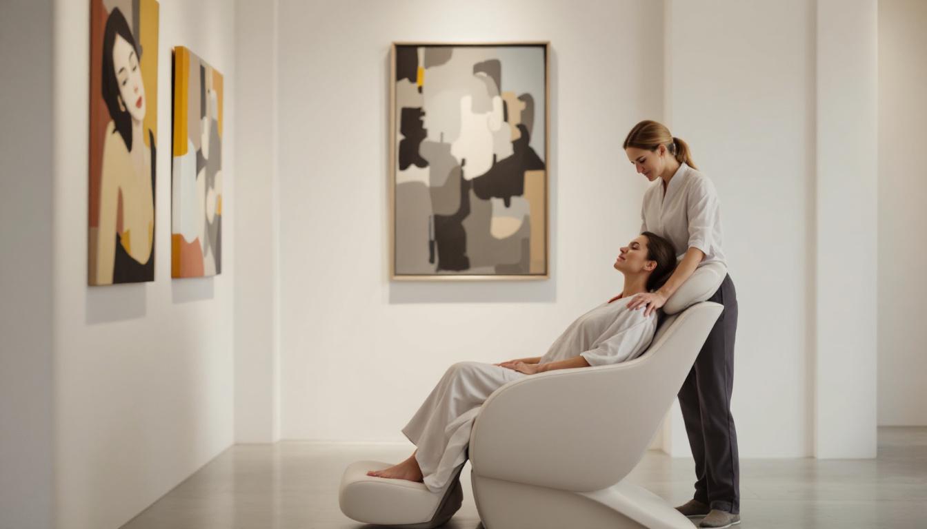 découvrez des séances de massage sur chaise avec jean-philippe goffaux à l'exit 11 de petit-leez. offrez-vous un moment de détente parfait au cœur de la ville. relaxation garantie !