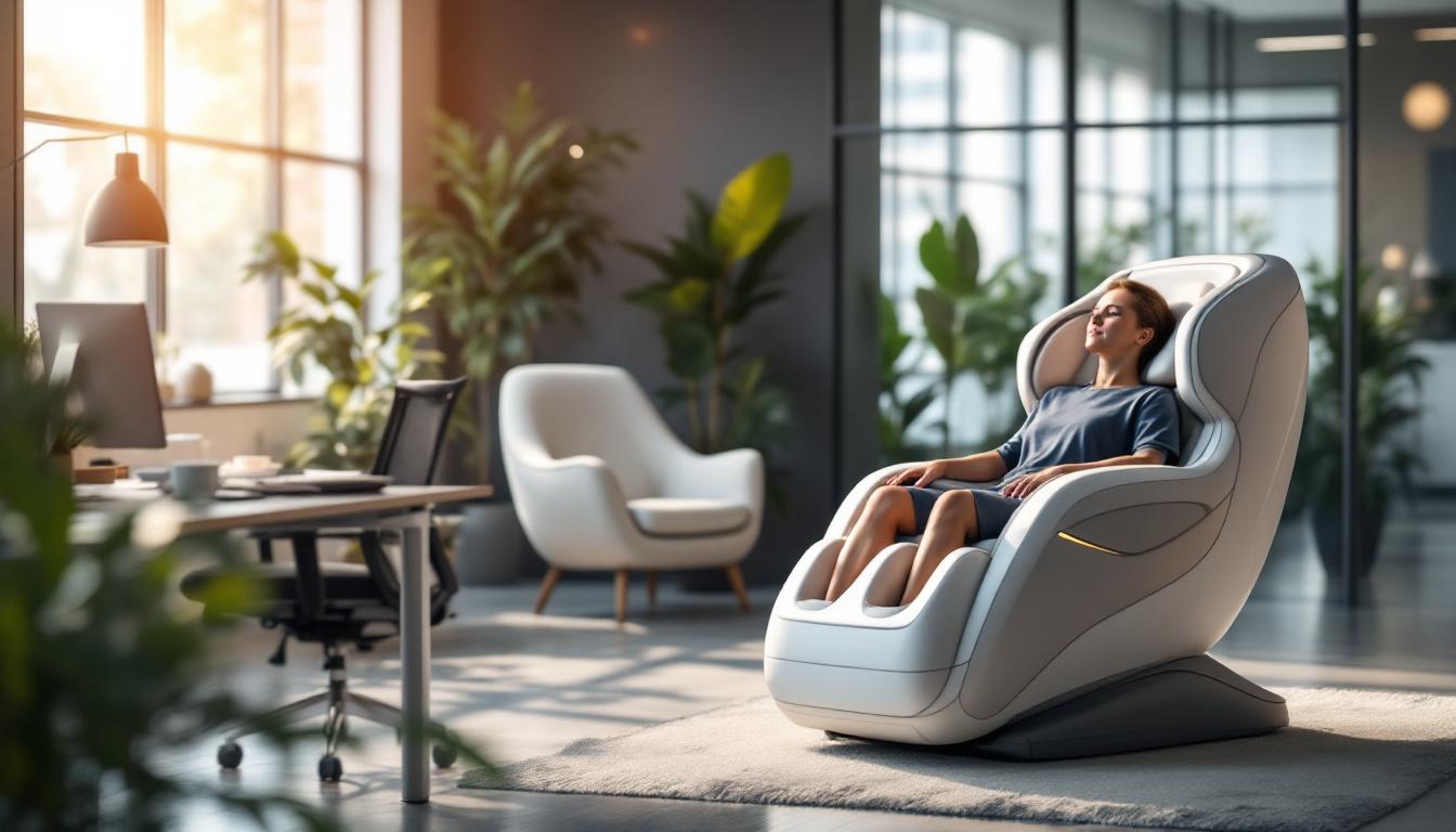 découvrez les séances de massage sur chaise proposées par jean-philippe goffaux à l'exit 11 de petit-leez. offrez-vous un moment de détente et de bien-être optimal dans un cadre apaisant. idéal pour se ressourcer après une longue journée.