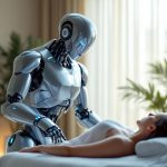découvrez notre robot innovant qui, grâce à l'intelligence artificielle, analyse votre corps en profondeur et vous offre un massage inégalé. profitez d'une expérience de relaxation personnalisée et améliorée pour le bien-être de votre corps et de votre esprit.