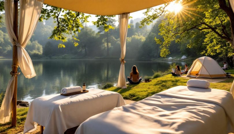 profitez d'une parenthèse de bien-être au camping de scey-sur-saône-et-saint-albin grâce à des massages relaxants en bord de l'eau. offrez-vous un moment de détente unique dans un cadre naturel apaisant.