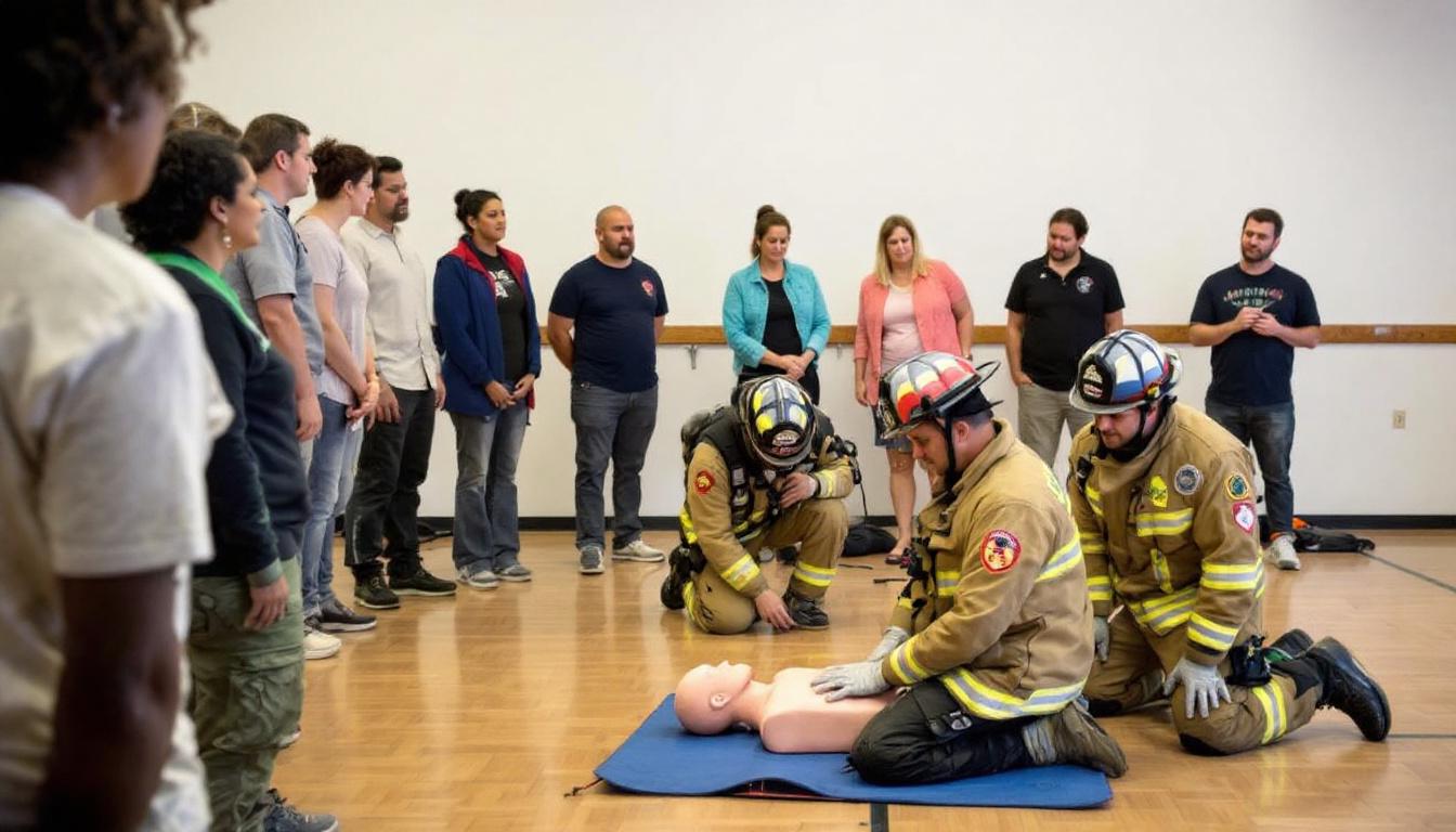 participez aux sessions de sensibilisation au massage cardiaque organisées par les pompiers de nogaro. apprenez des techniques cruciales pour sauver des vies et renforcer la sécurité de votre communauté.