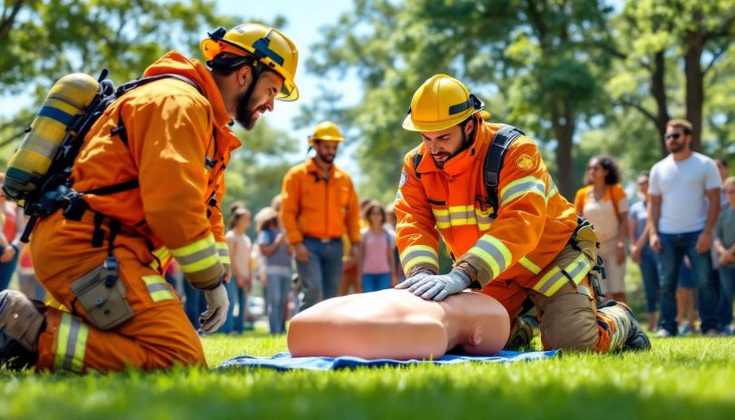 découvrez comment les pompiers de nogaro sensibilisent la population au massage cardiaque à travers des sessions interactives. apprenez les gestes qui sauvent et participez à cette initiative essentielle pour la sécurité de tous.